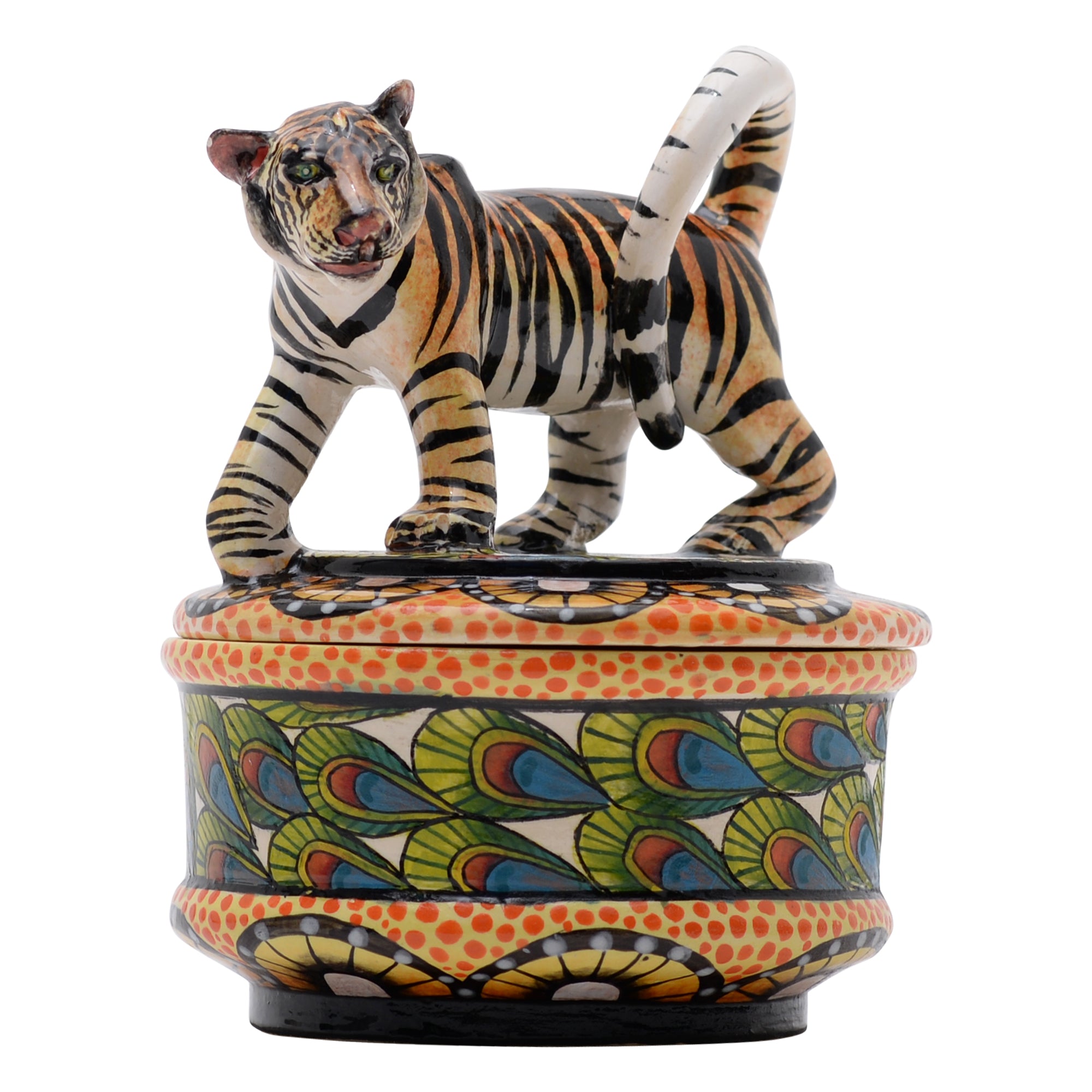 Tiger jewelry box