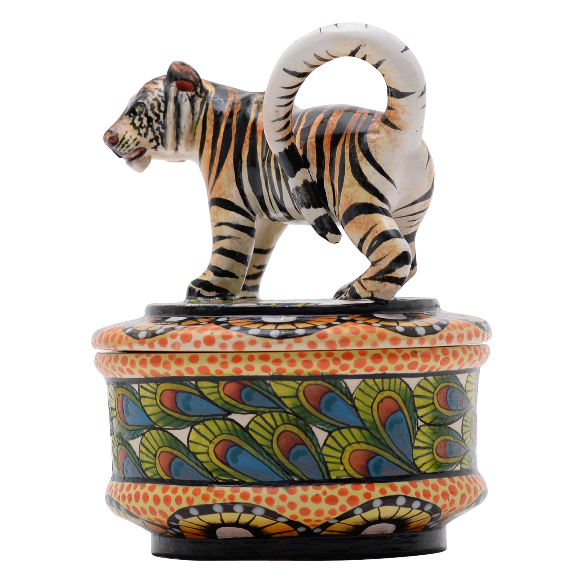 Tiger jewelry box
