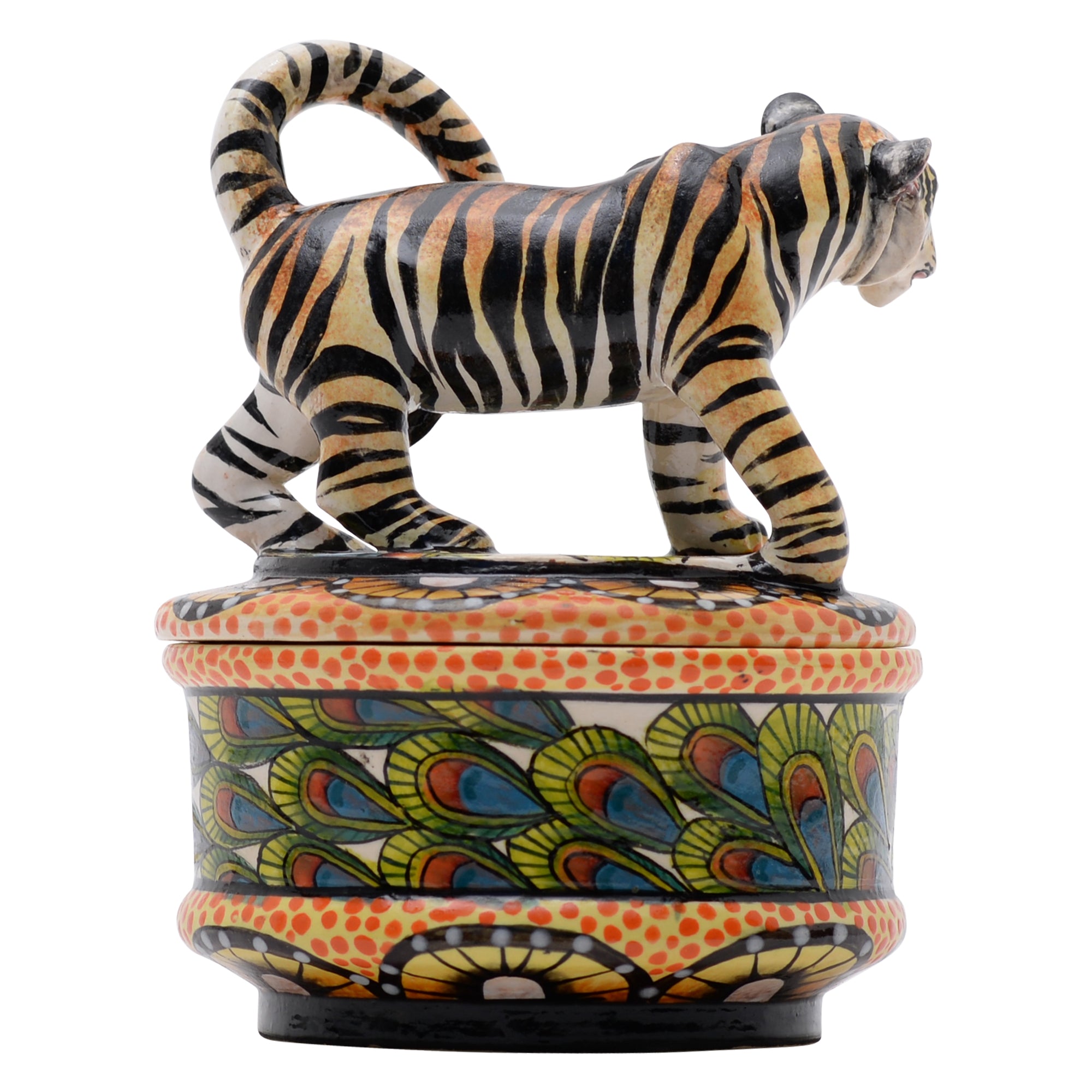 Tiger jewelry box