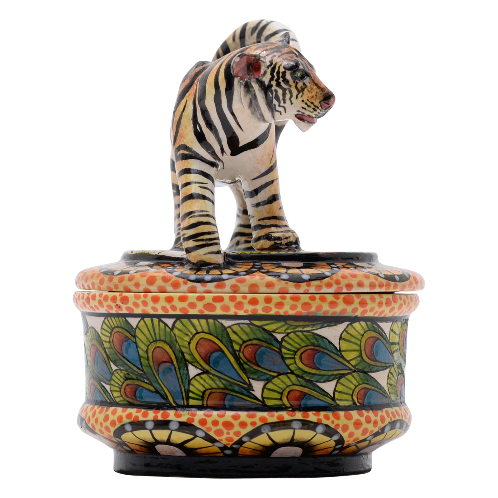 Tiger jewelry box