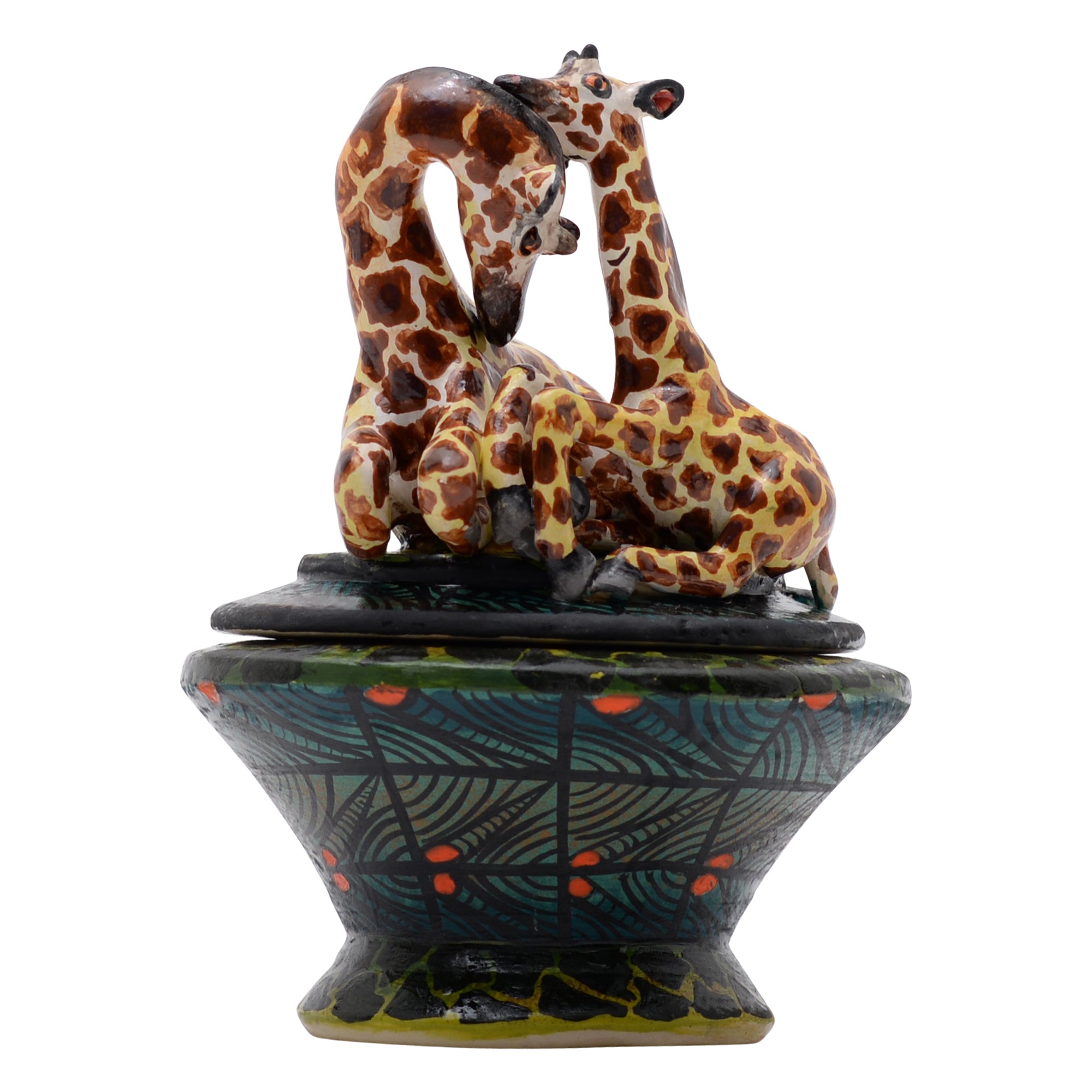 Giraffe jewelry box