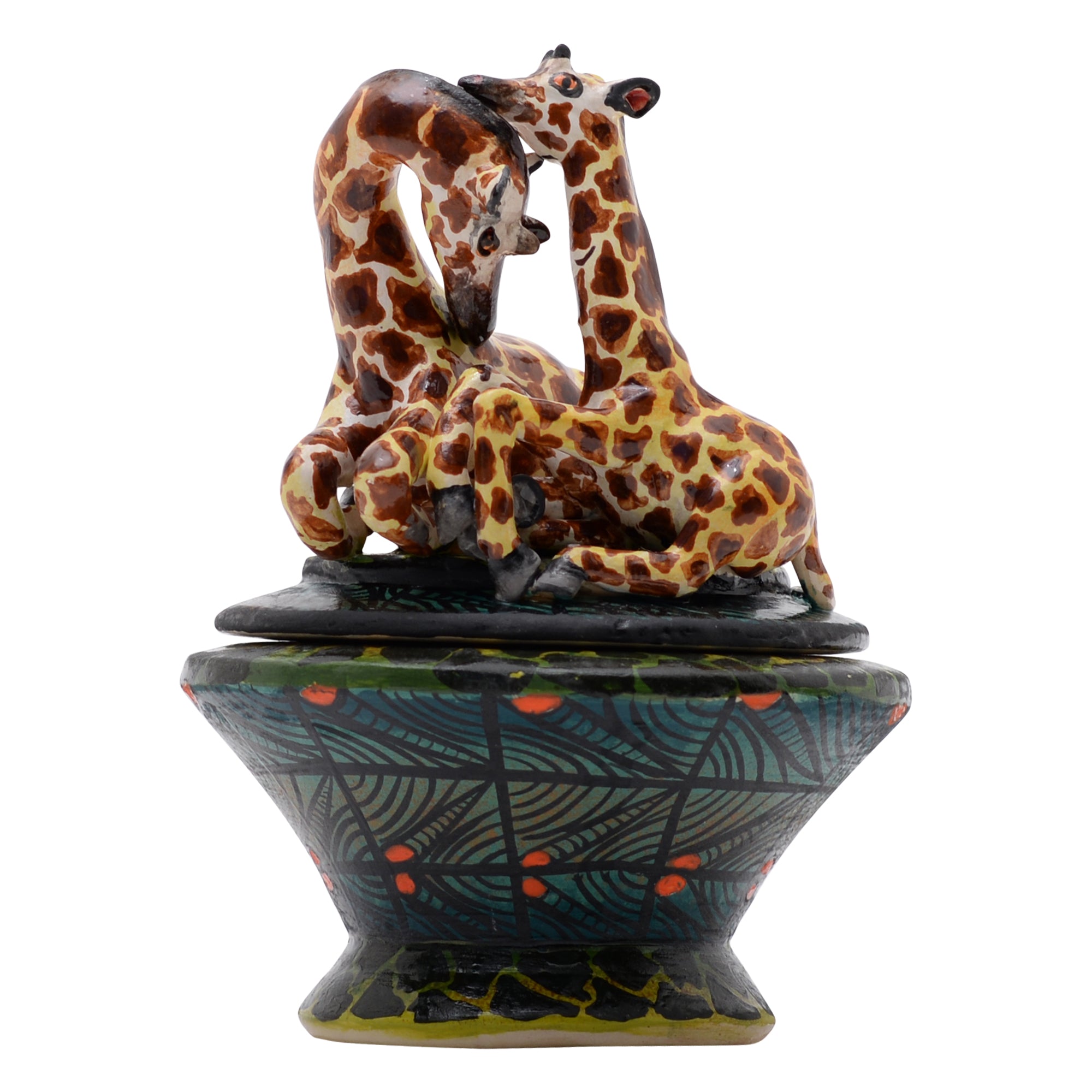 Giraffe jewelry box
