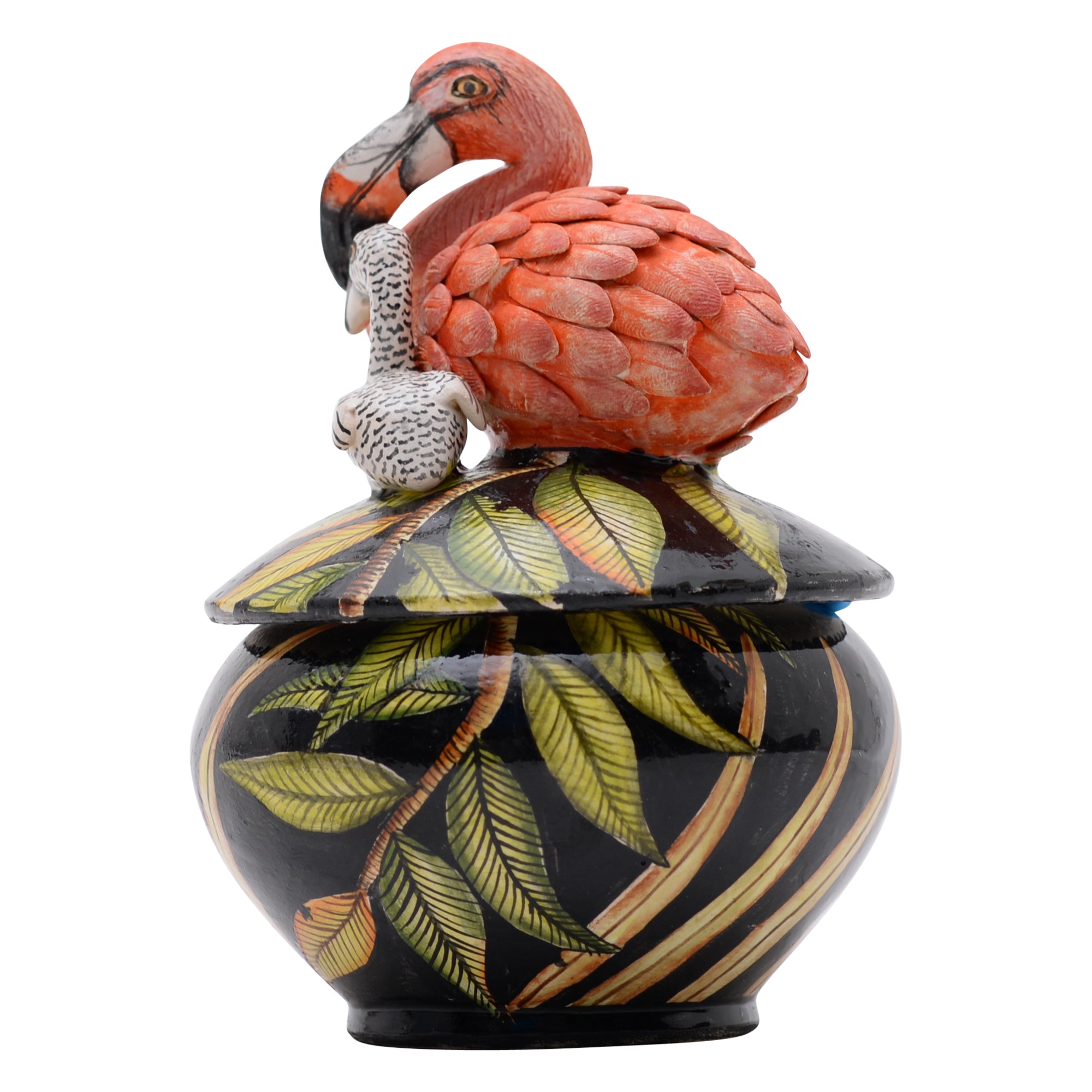 Flamingo  jewelry box