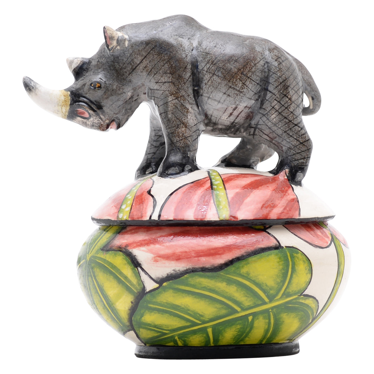 Rhino jewelry box