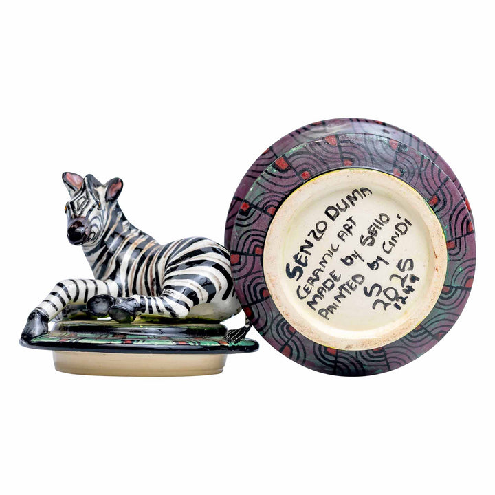 Zebra Jewelry Box