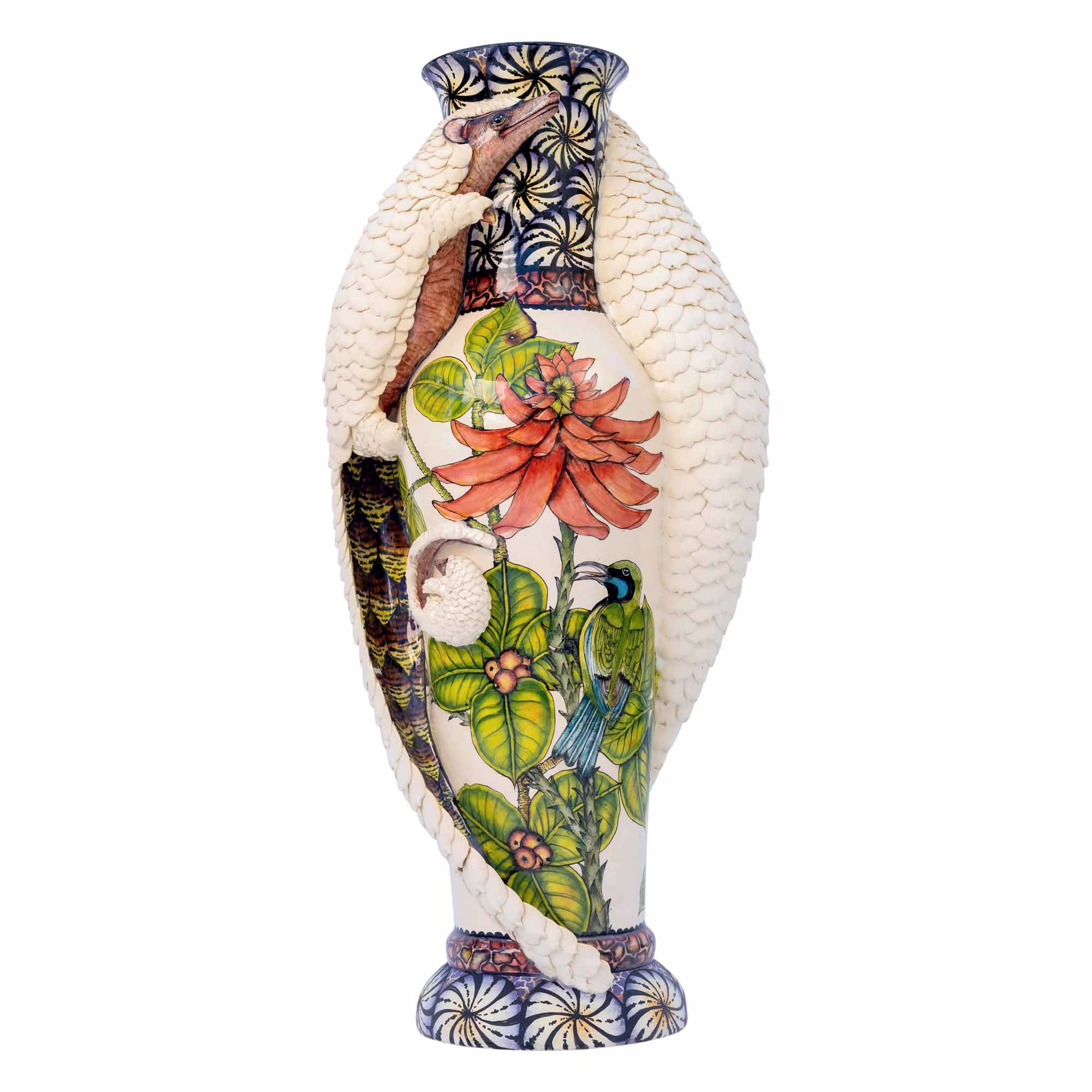 Pangolin Vase