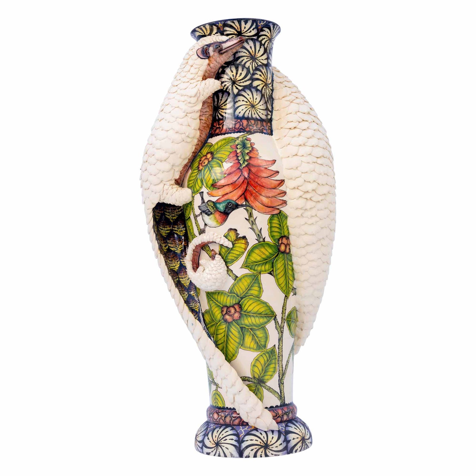 Pangolin Vase