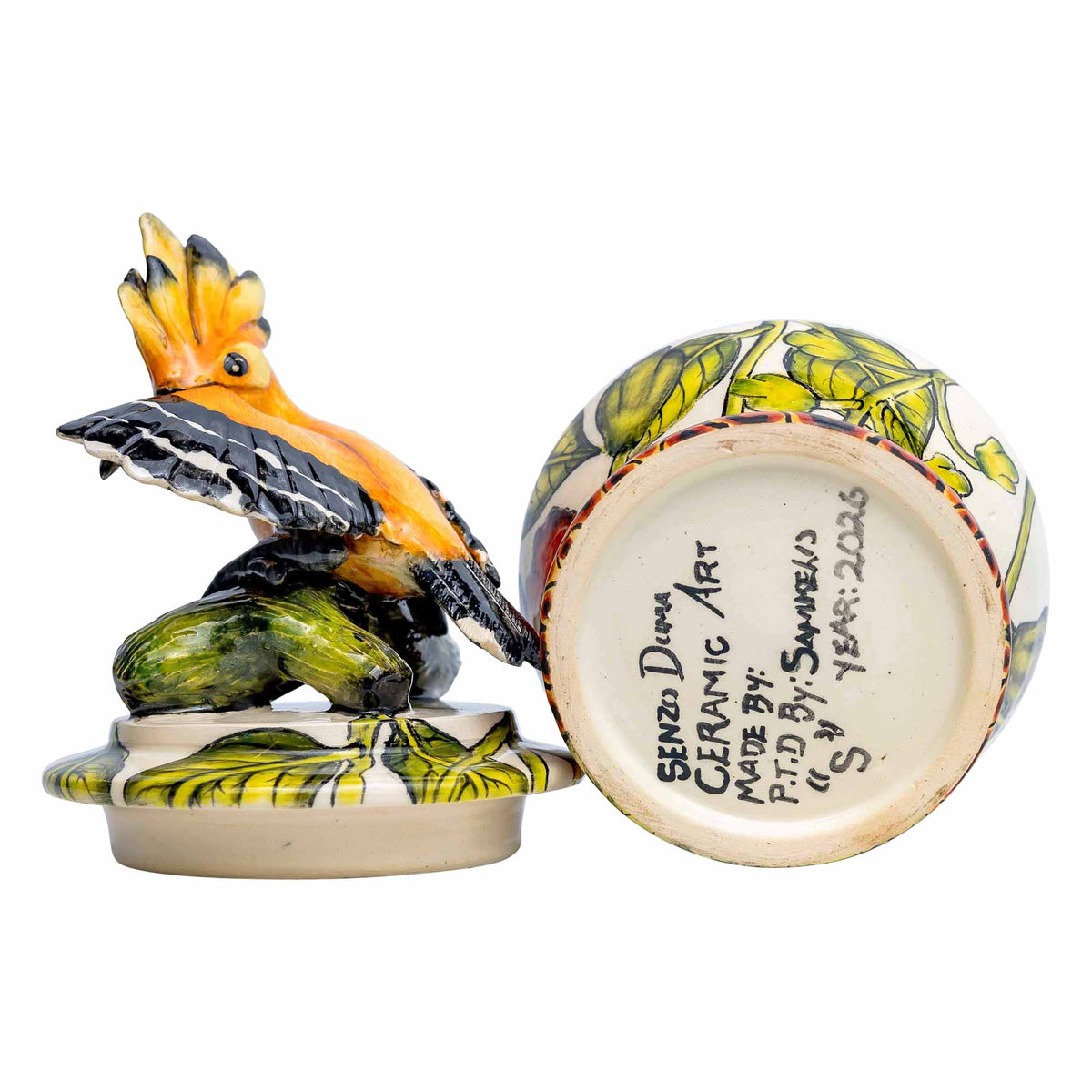 Hoopoe Jewelry Box
