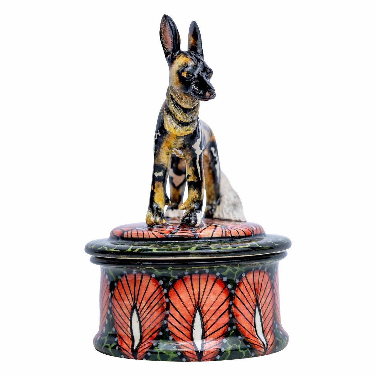 Wild Dog Jewelry Box