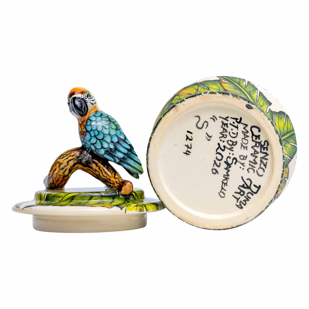 Parrot Jewelry Box
