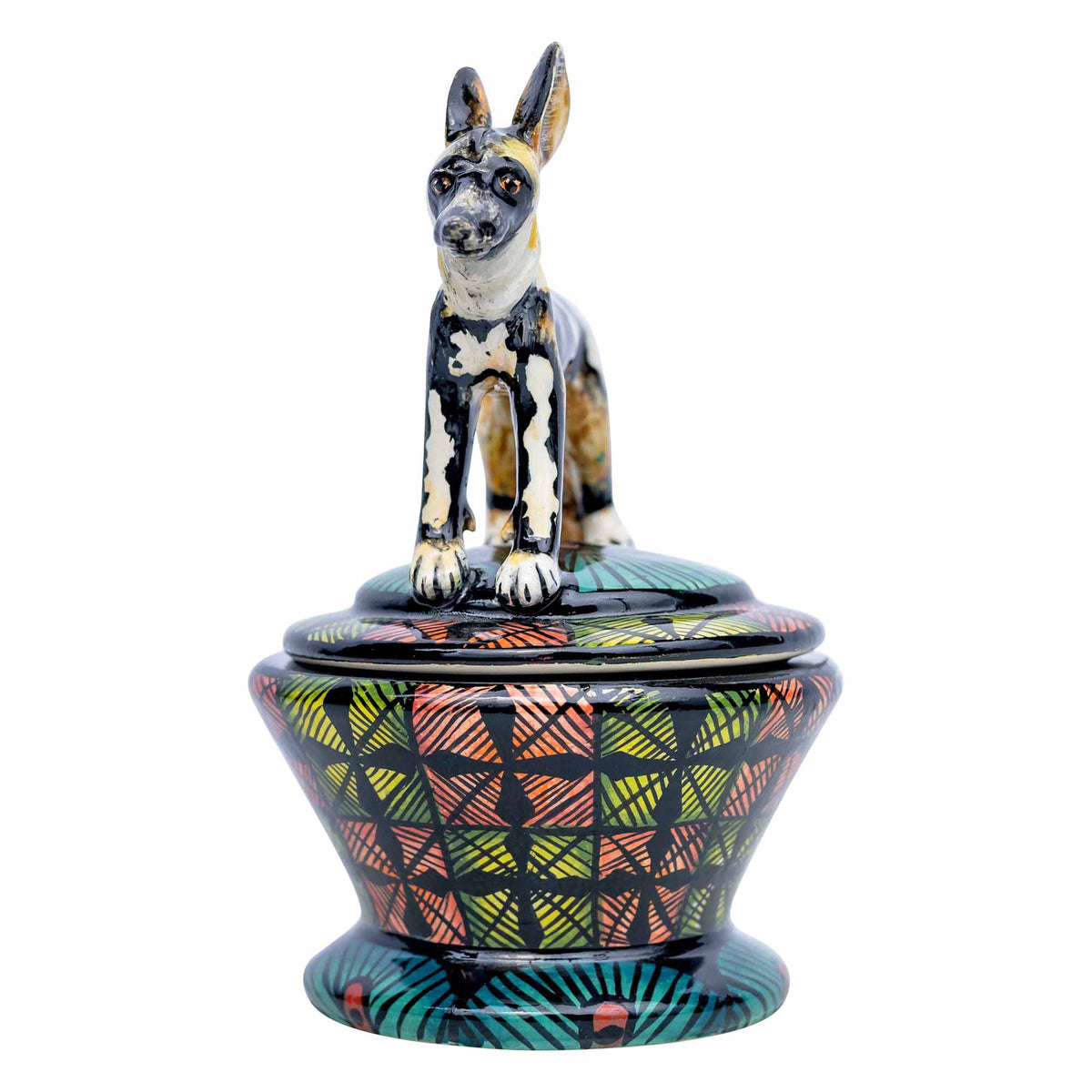 Wild Dog Jewelry Box