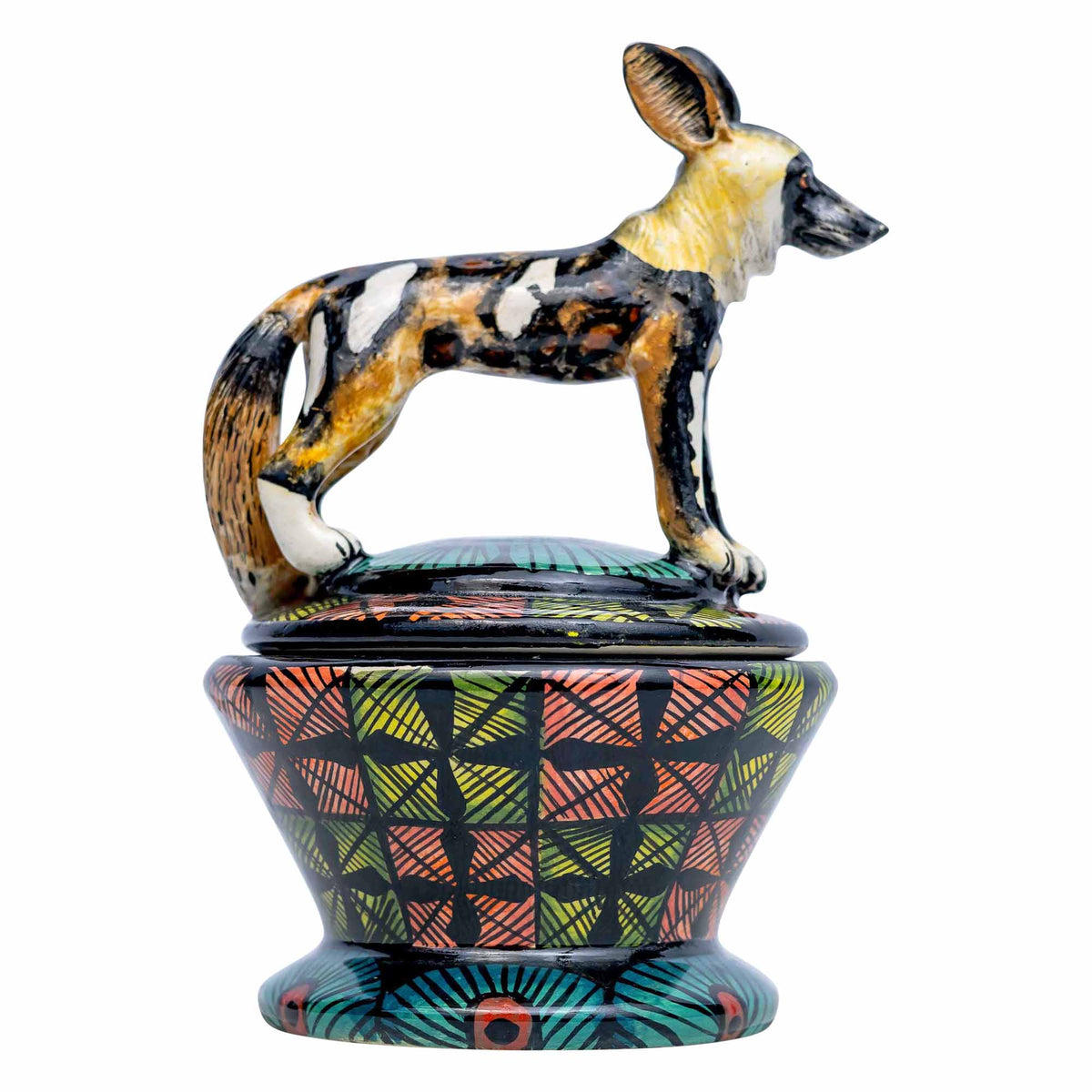 Wild Dog Jewelry Box
