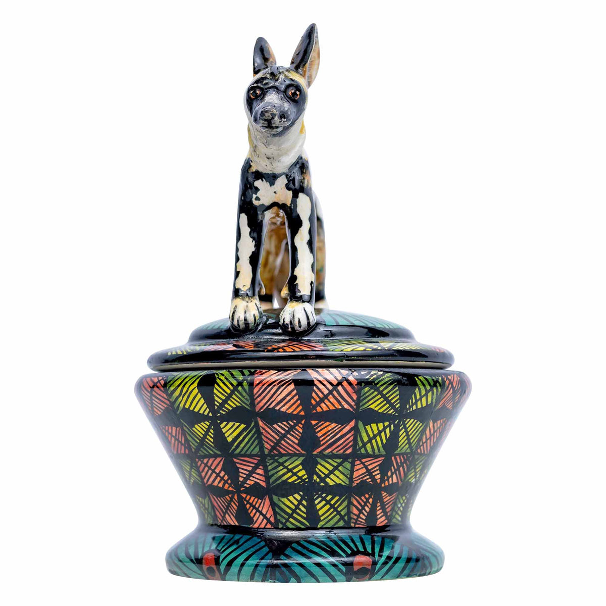 Wild Dog Jewelry Box