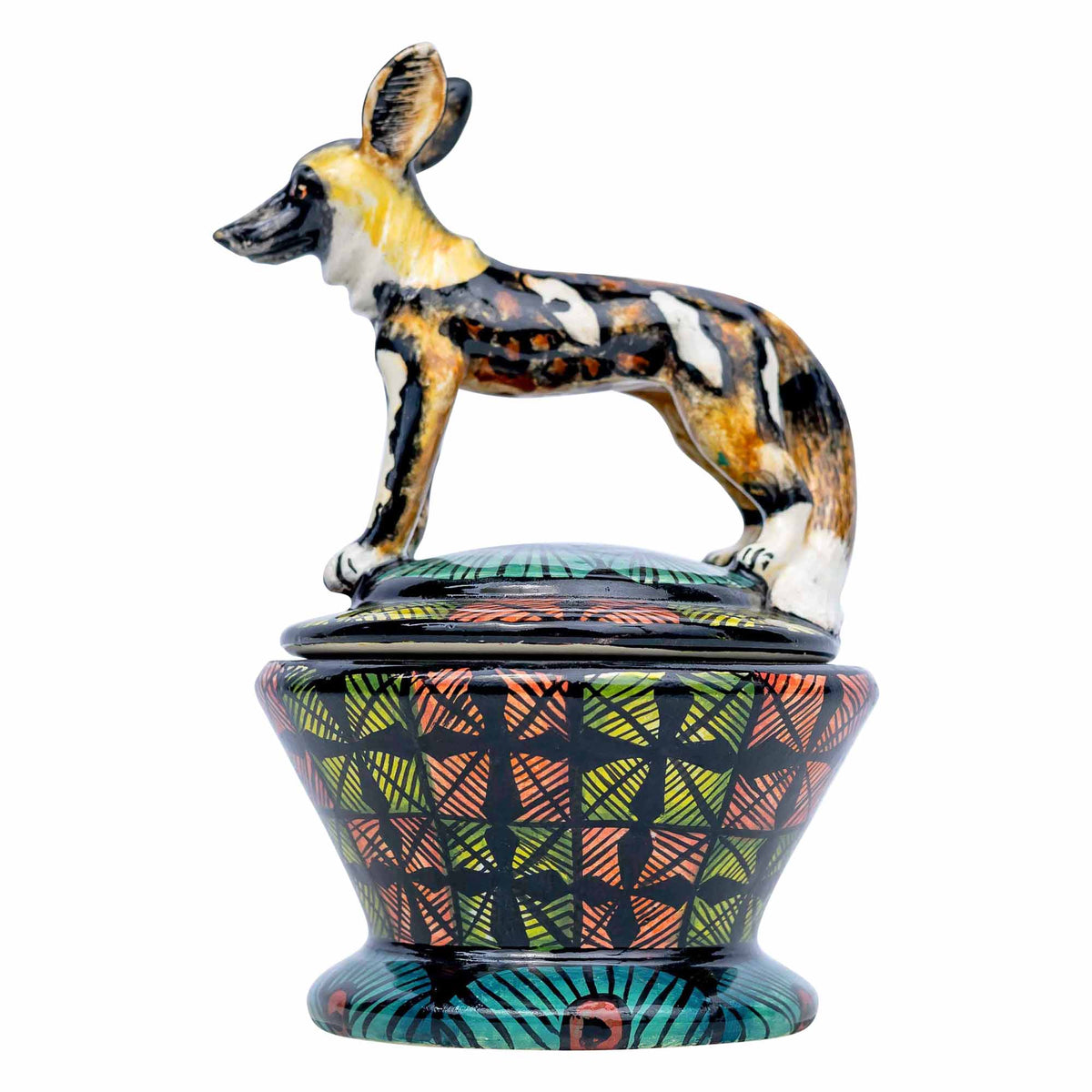 Wild Dog Jewelry Box