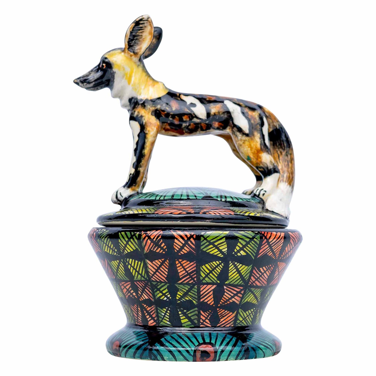 Wild Dog Jewelry Box