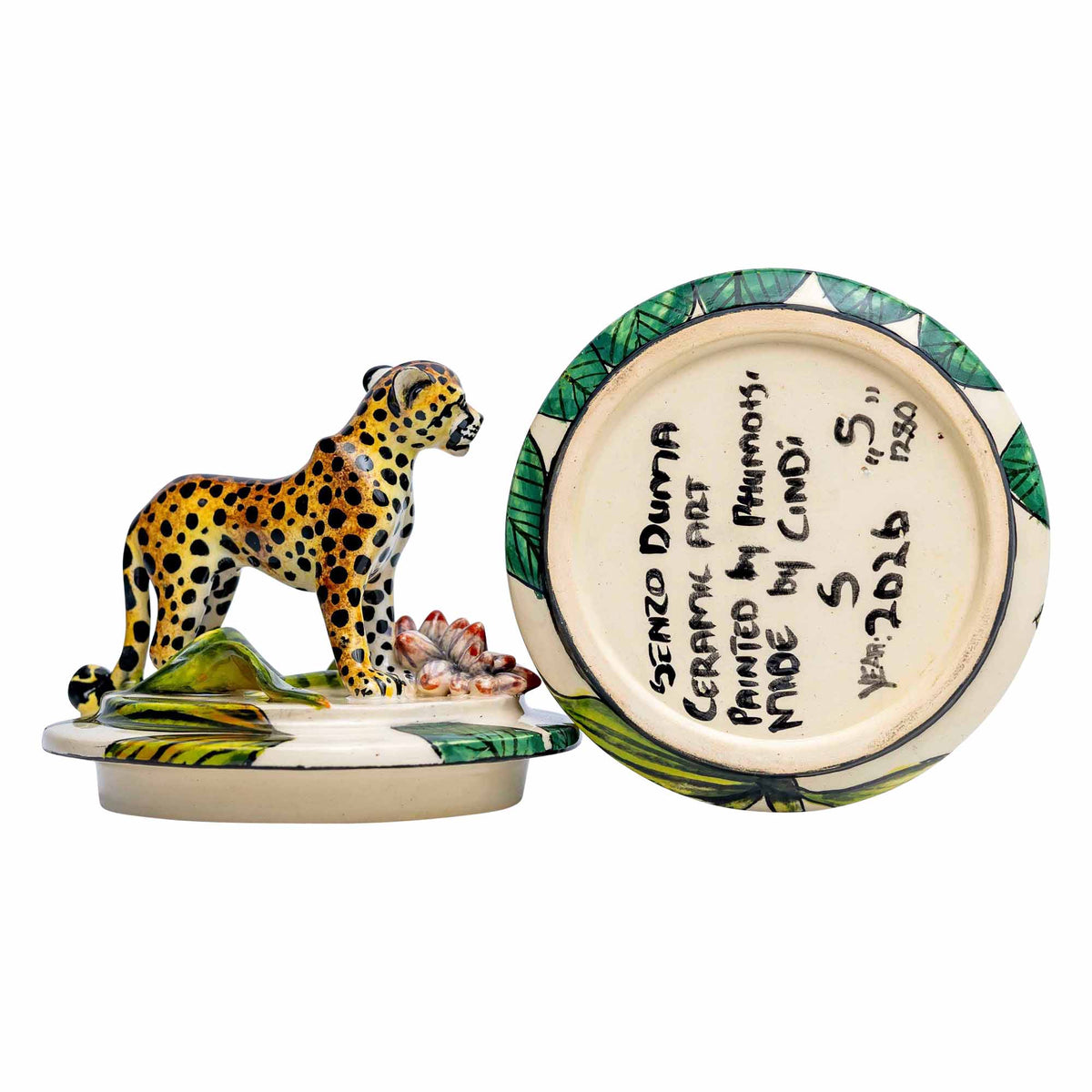 Cheetah Jewelry Box