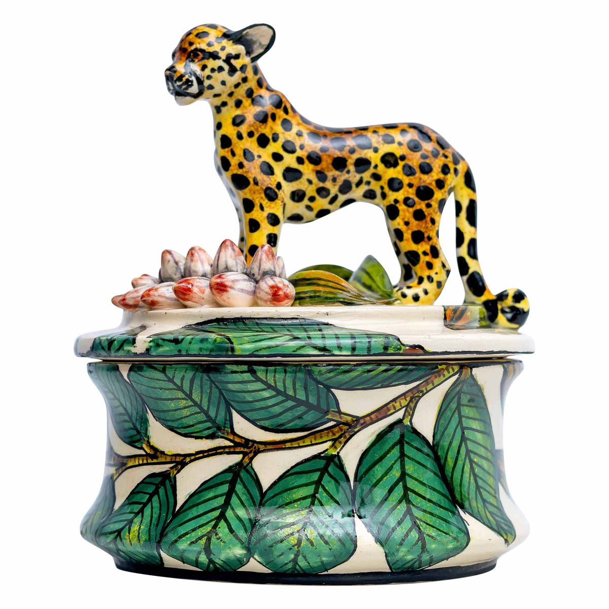 Cheetah Jewelry Box