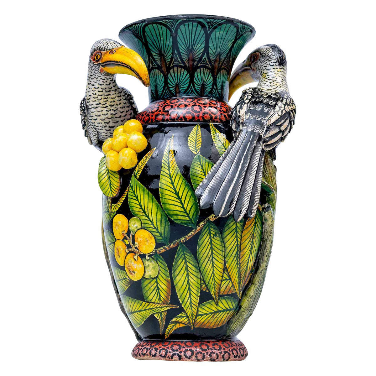 Hornbill Vase
