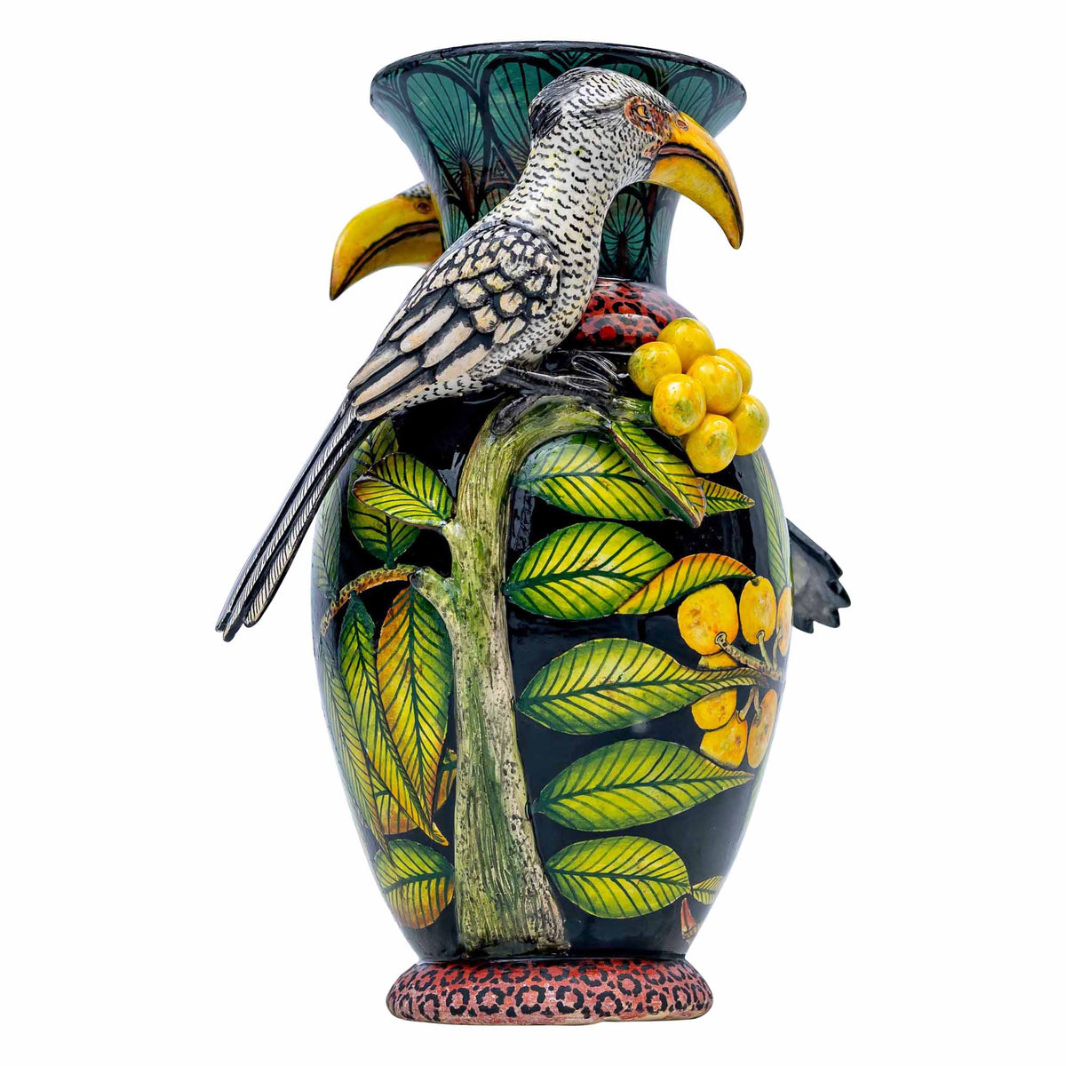Hornbill Vase