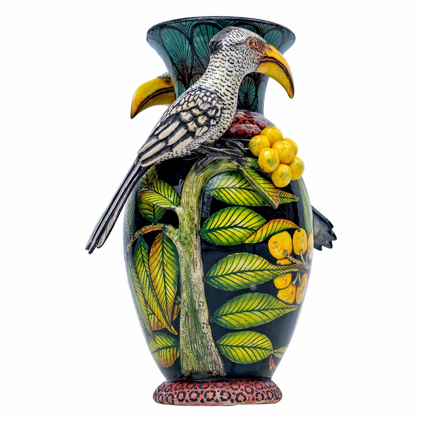 Hornbill Vase
