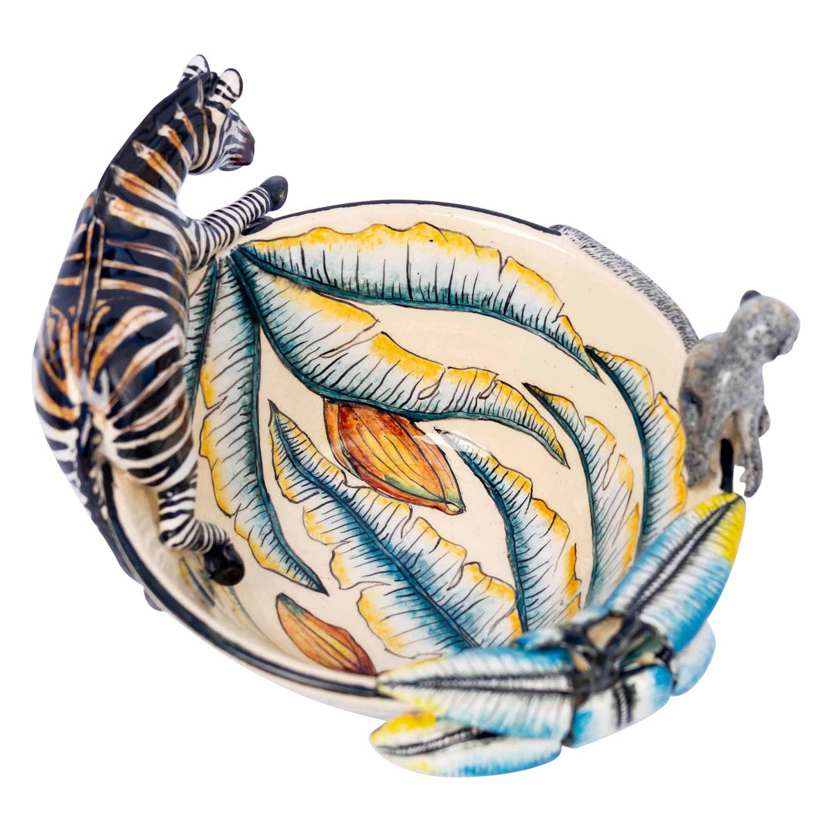 Zebra & Monkey Bowl