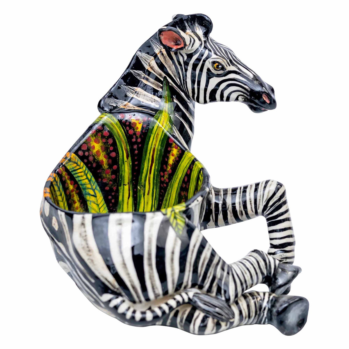 Zebra Peanut Bowl
