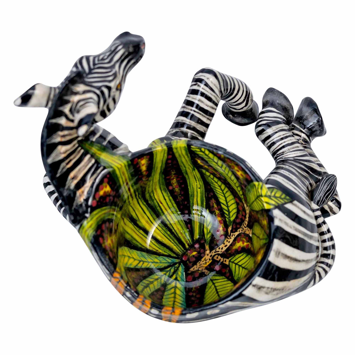 Zebra Peanut Bowl