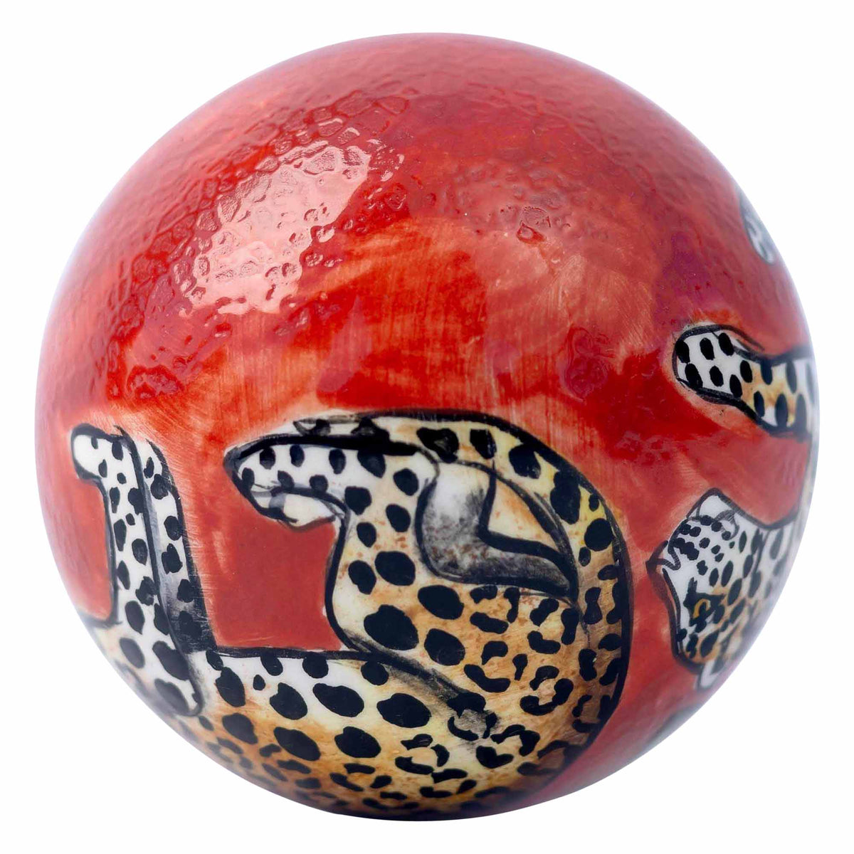 Leopard Xmas Ball