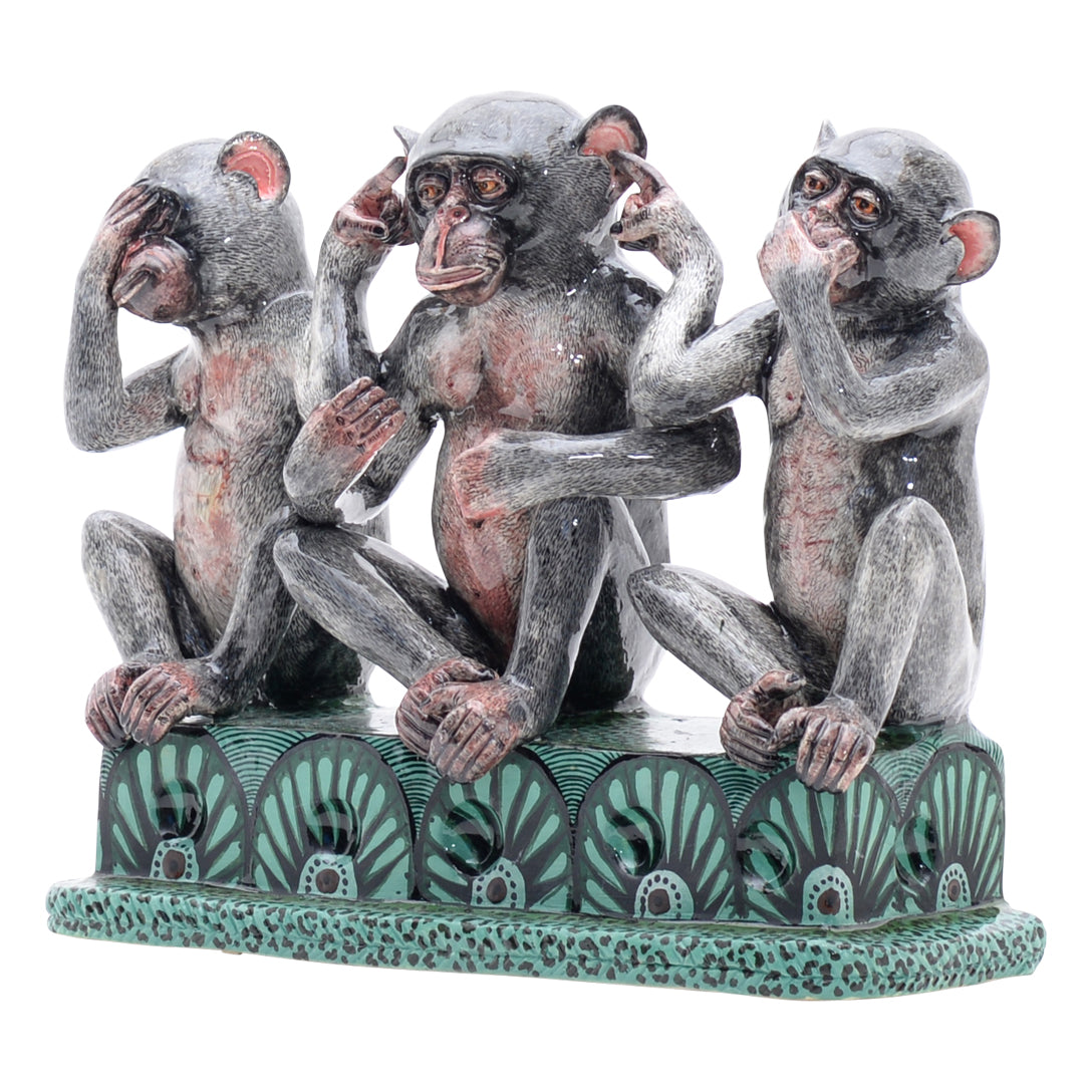 Monkey sculpture