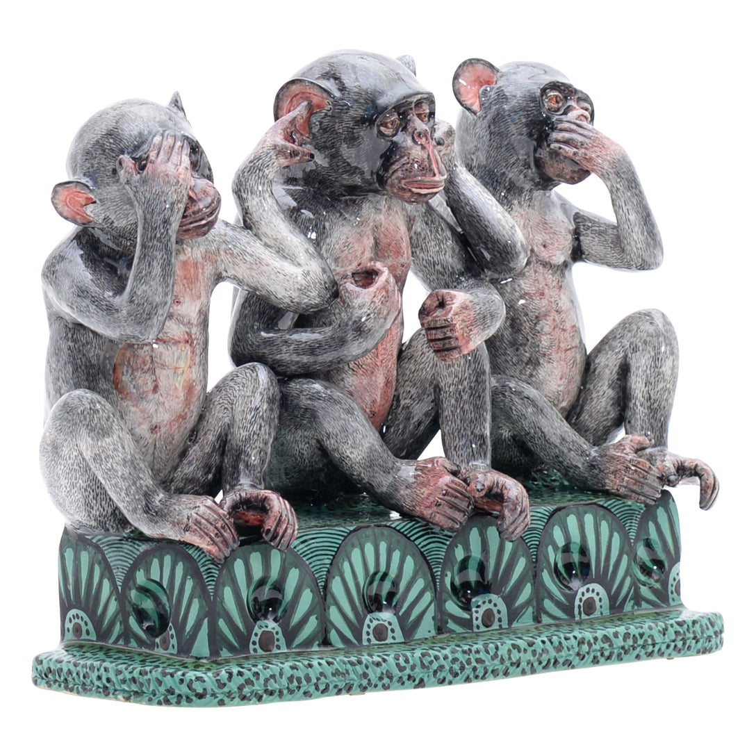 Monkey sculpture