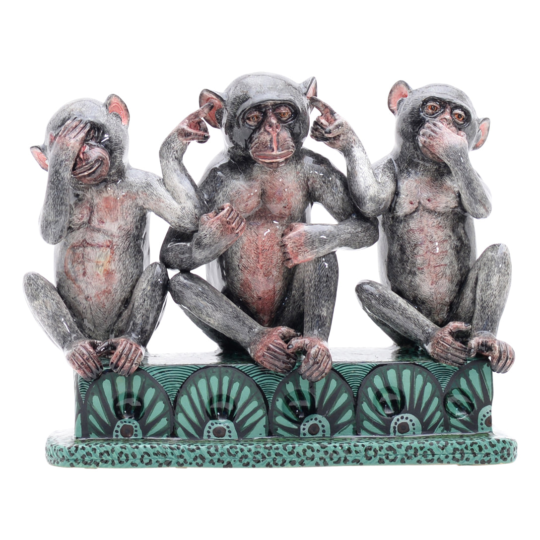 Monkey sculpture