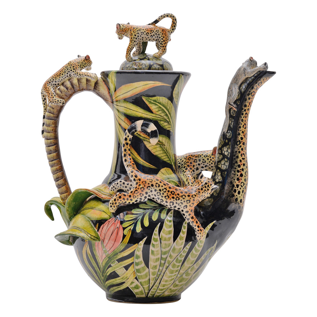 Leopard Teapot