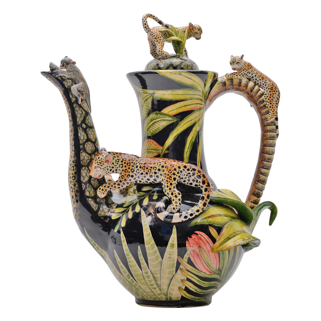 Leopard Teapot