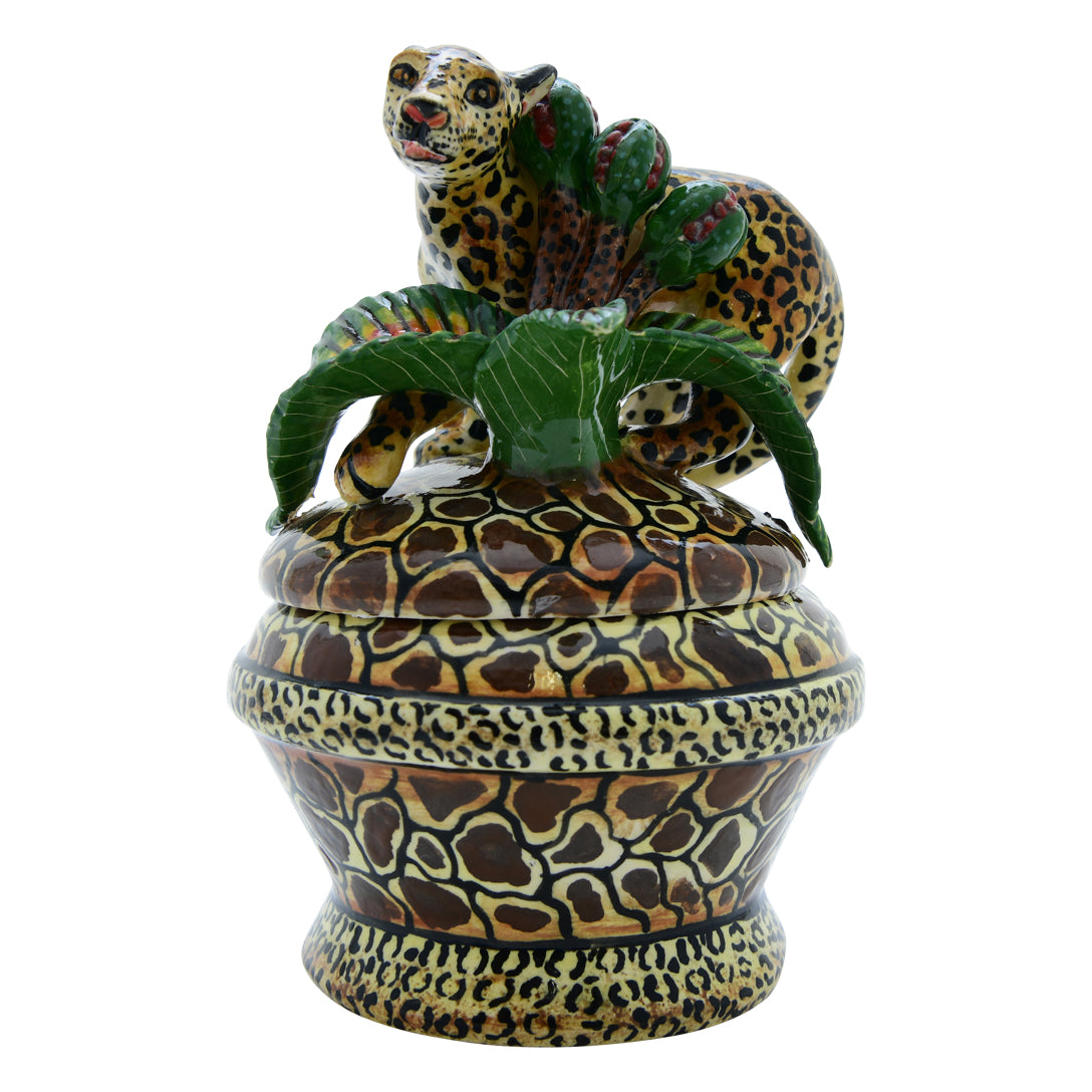 Leopard jewelry box