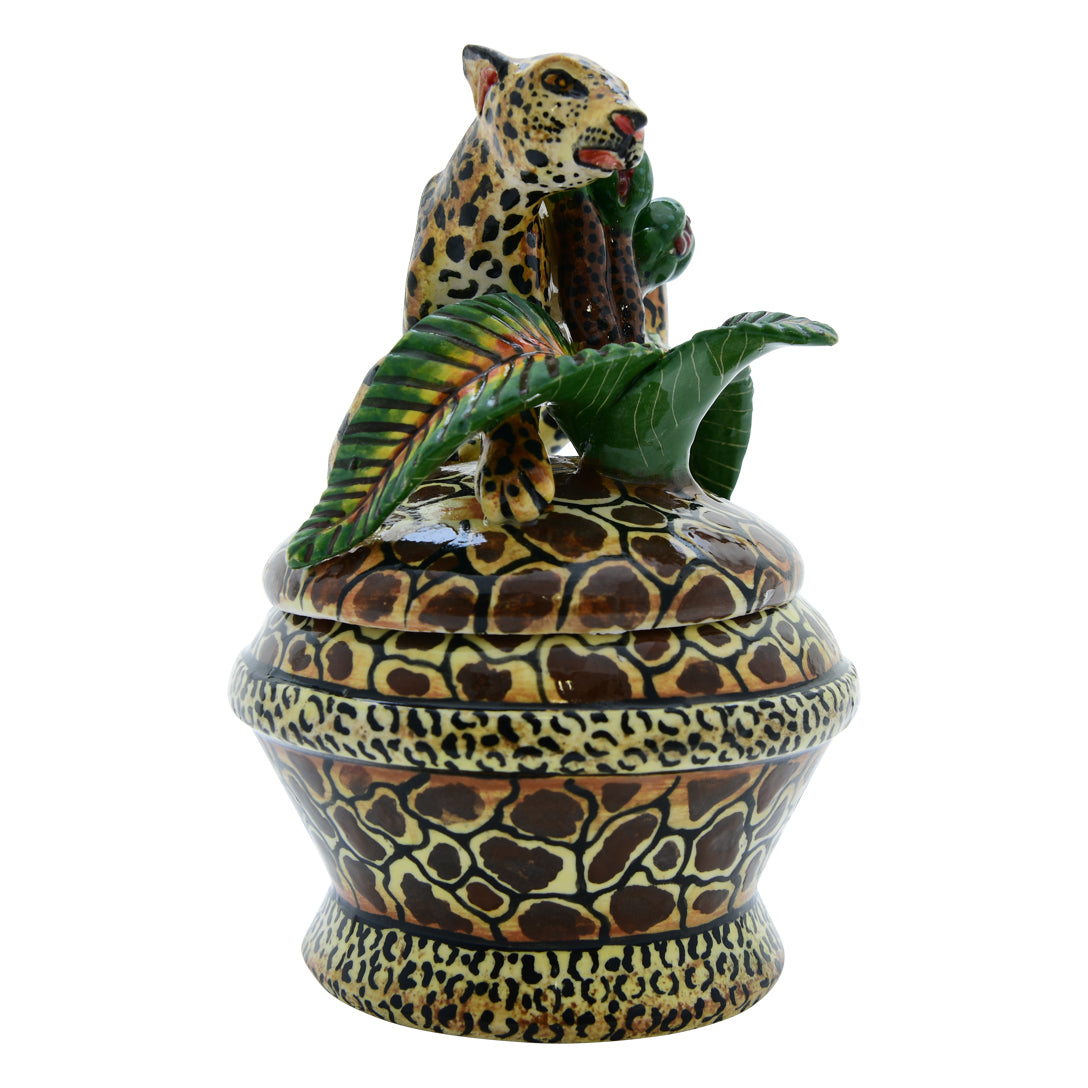 Leopard jewelry box