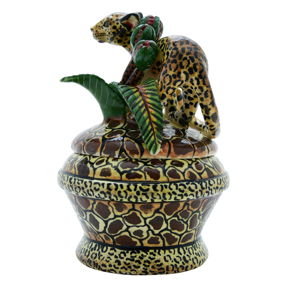 Leopard jewelry box