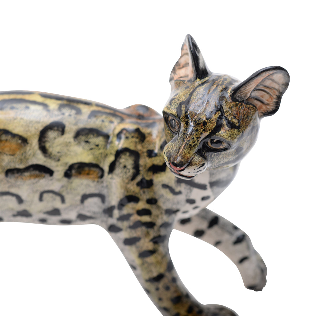 Genet cat sculpture