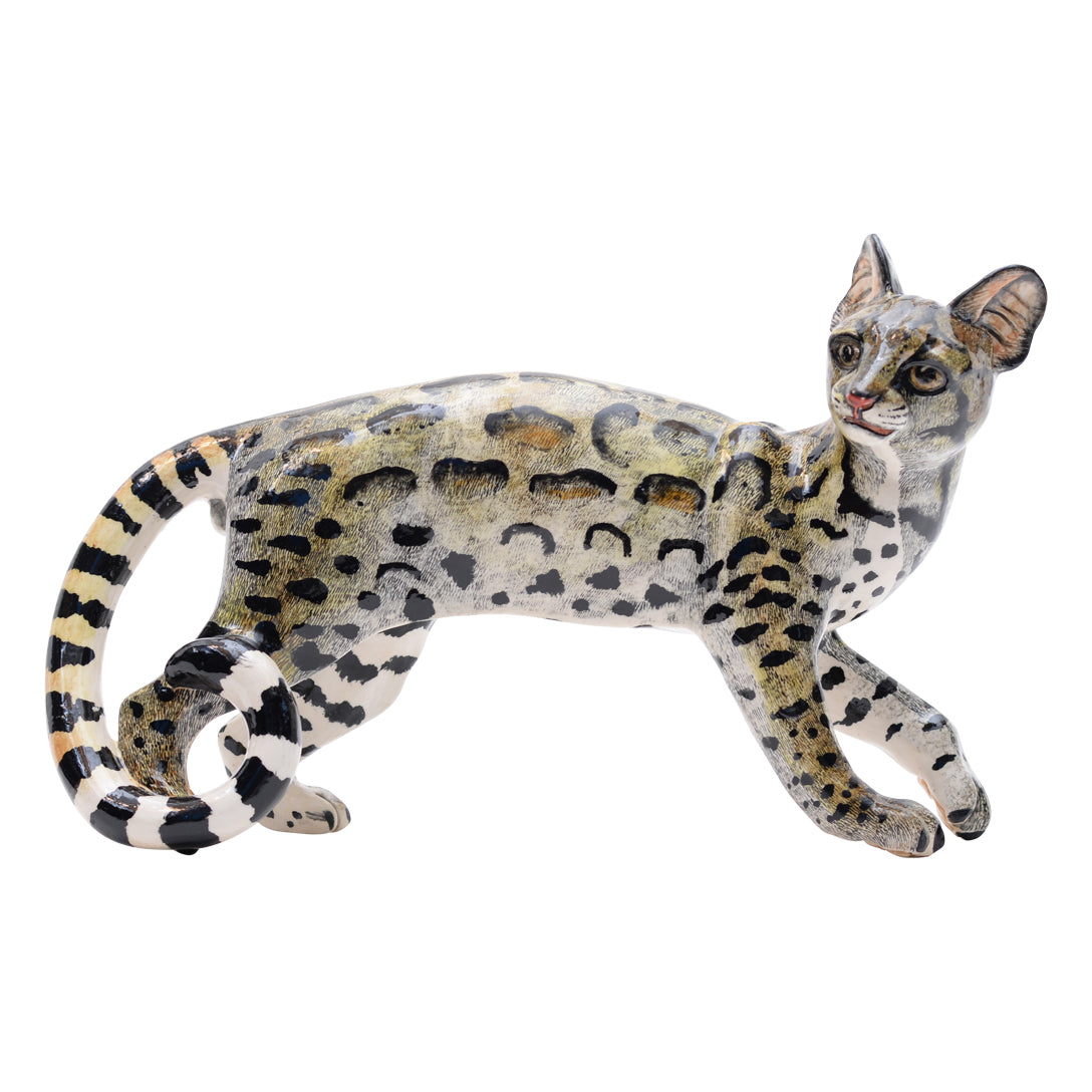 Genet cat sculpture