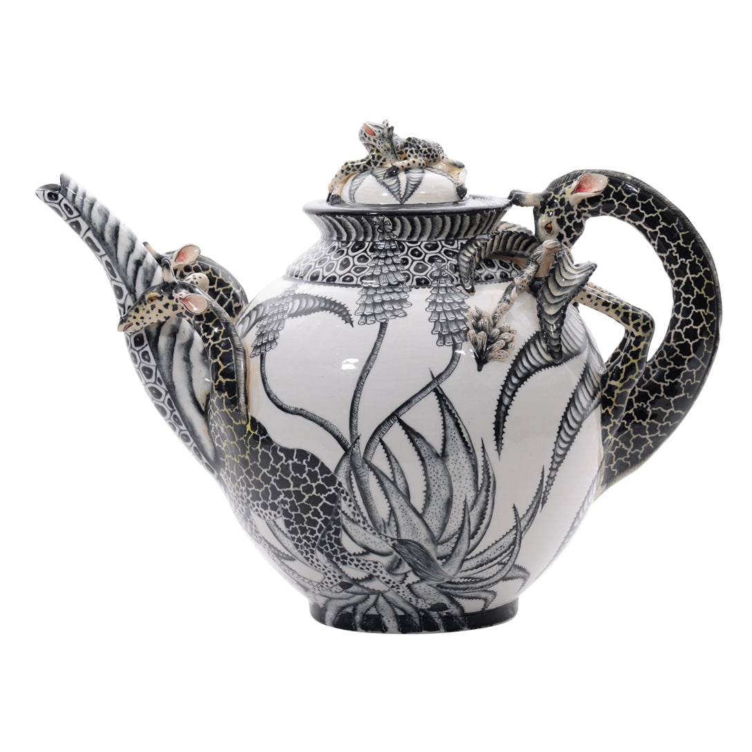 Zebras teapot