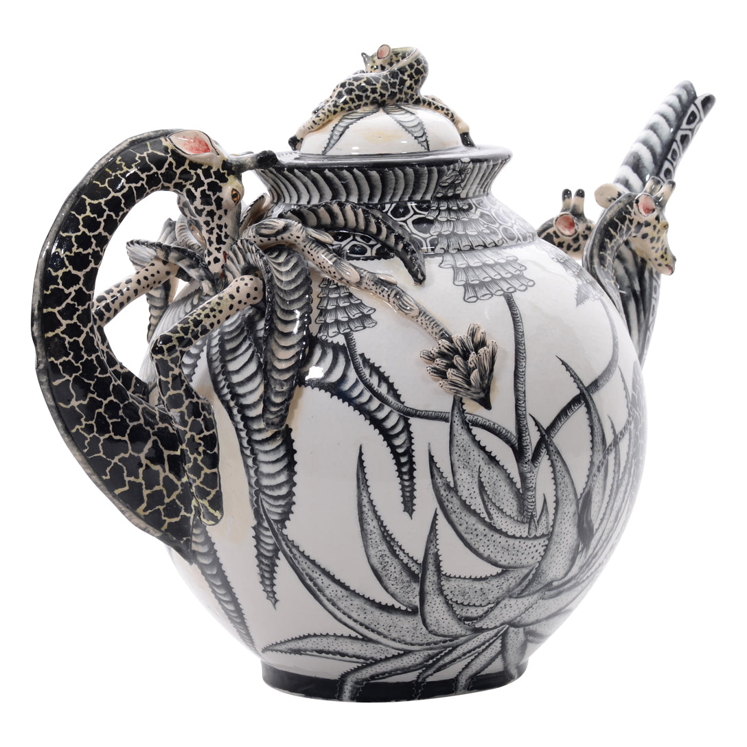 Zebras teapot