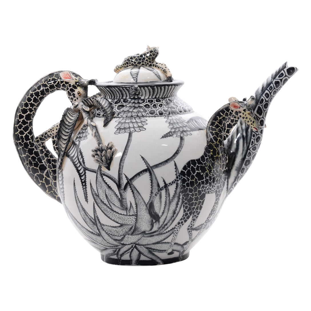 Zebras teapot