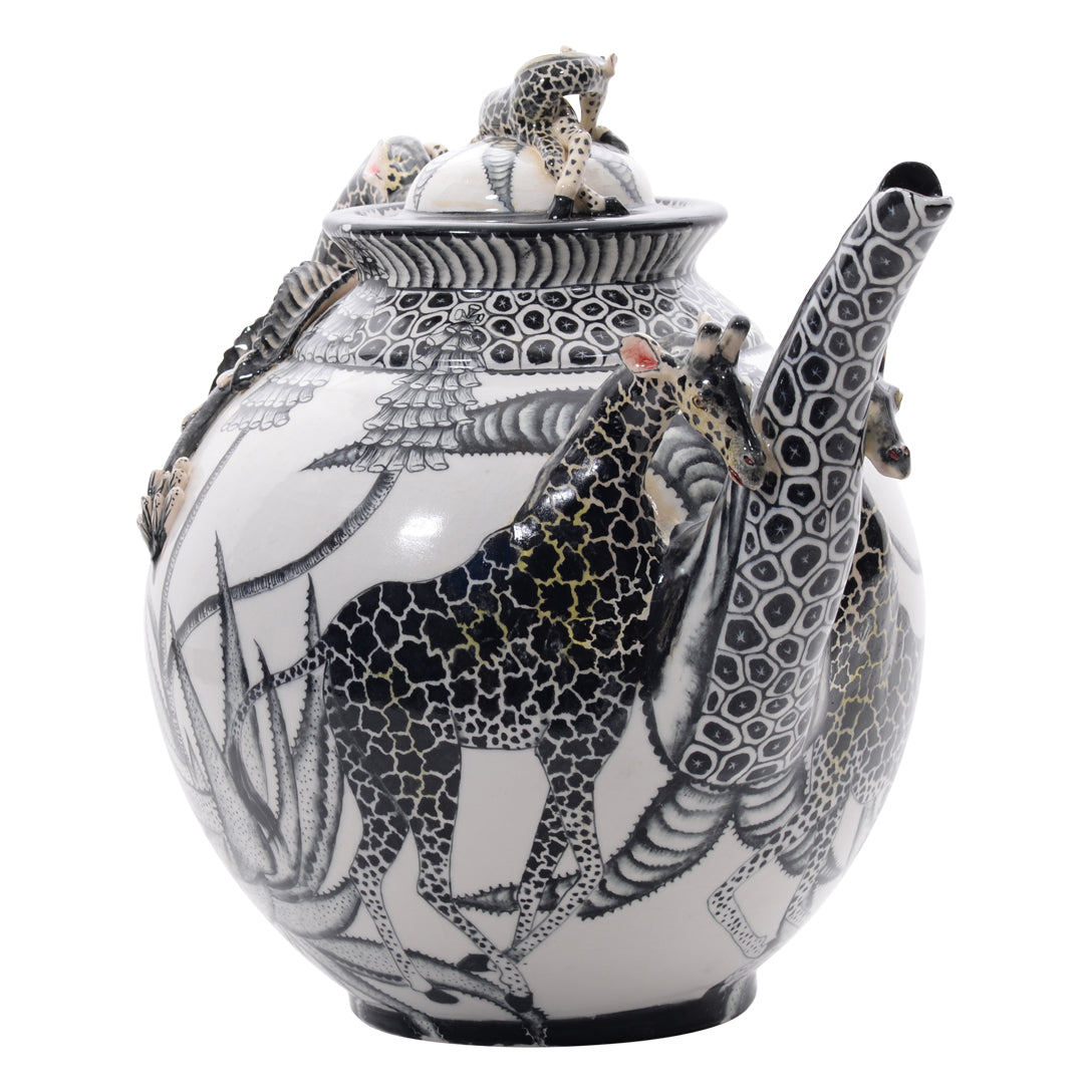 Zebras teapot