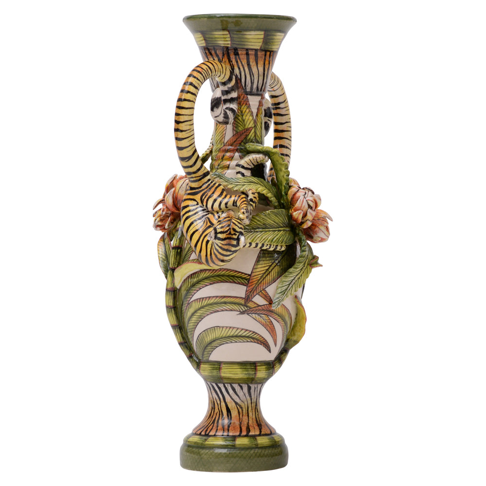 Tiger vase
