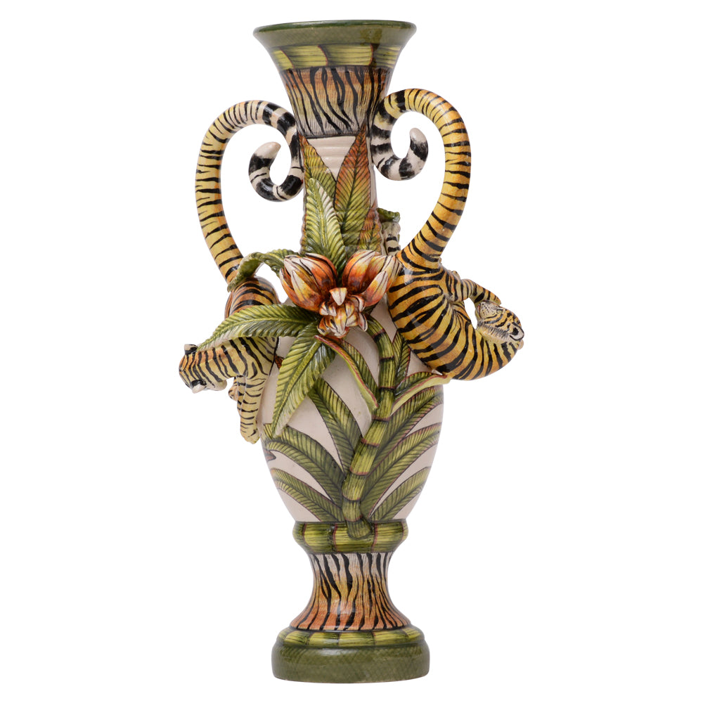 Tiger vase