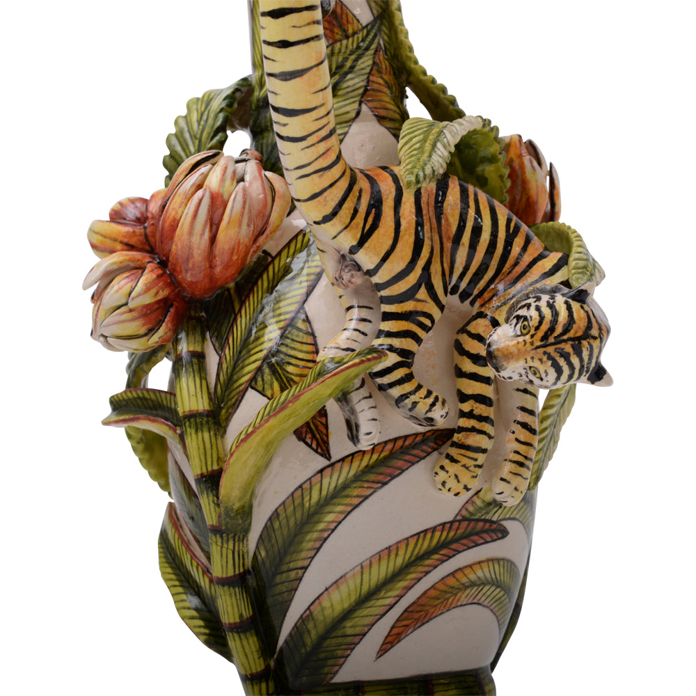 Tiger vase