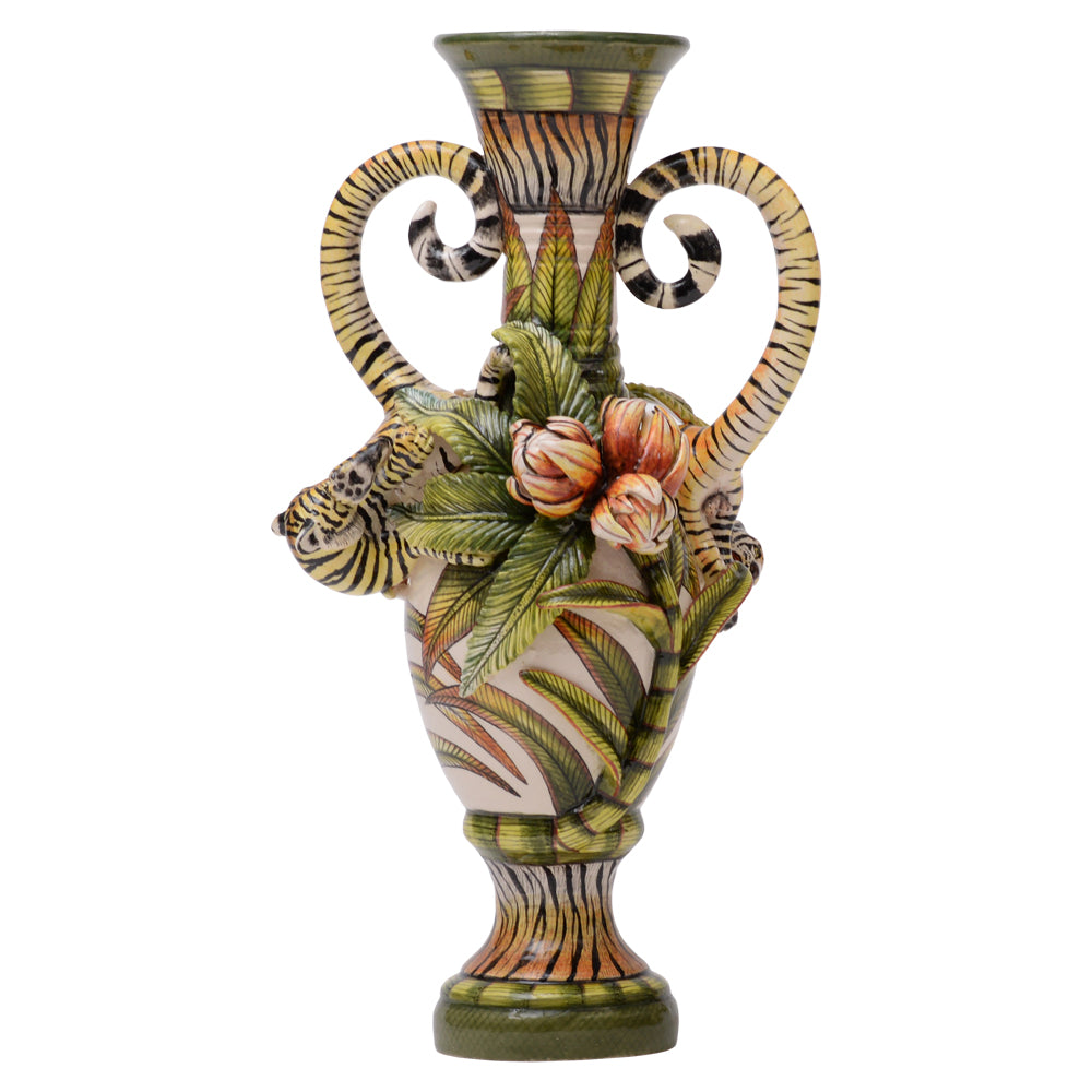 Tiger vase