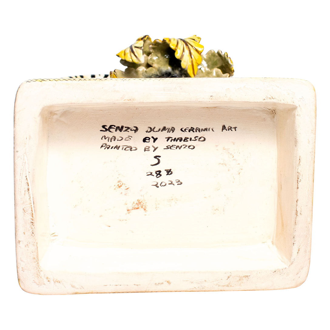 Tiger candlesticks pair