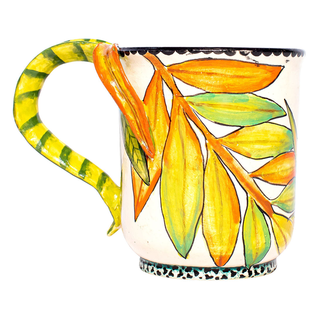 Leaves mug