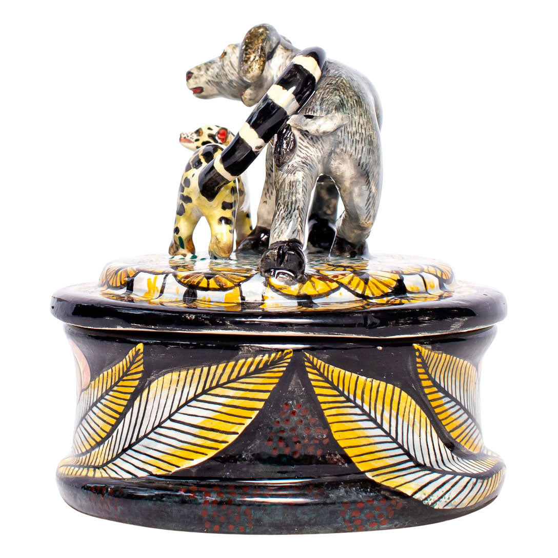 Buffalo & genet cat jewelry box