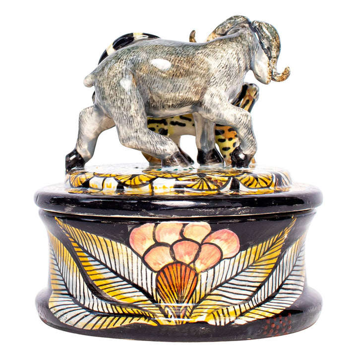 Buffalo & genet cat jewelry box